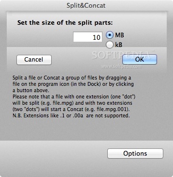 Split and concat mac download version